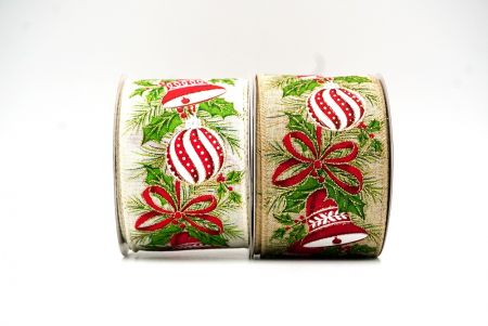 Festive Ornament & Bell Holiday Wired Ribbon_KF8692.KF8693.KF8694.KF8695 (1)